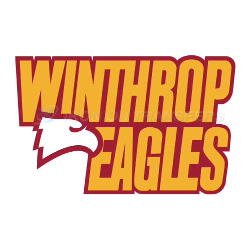 Winthrop Eagles Iron-on Stickers (Heat Transfers)NO.7011